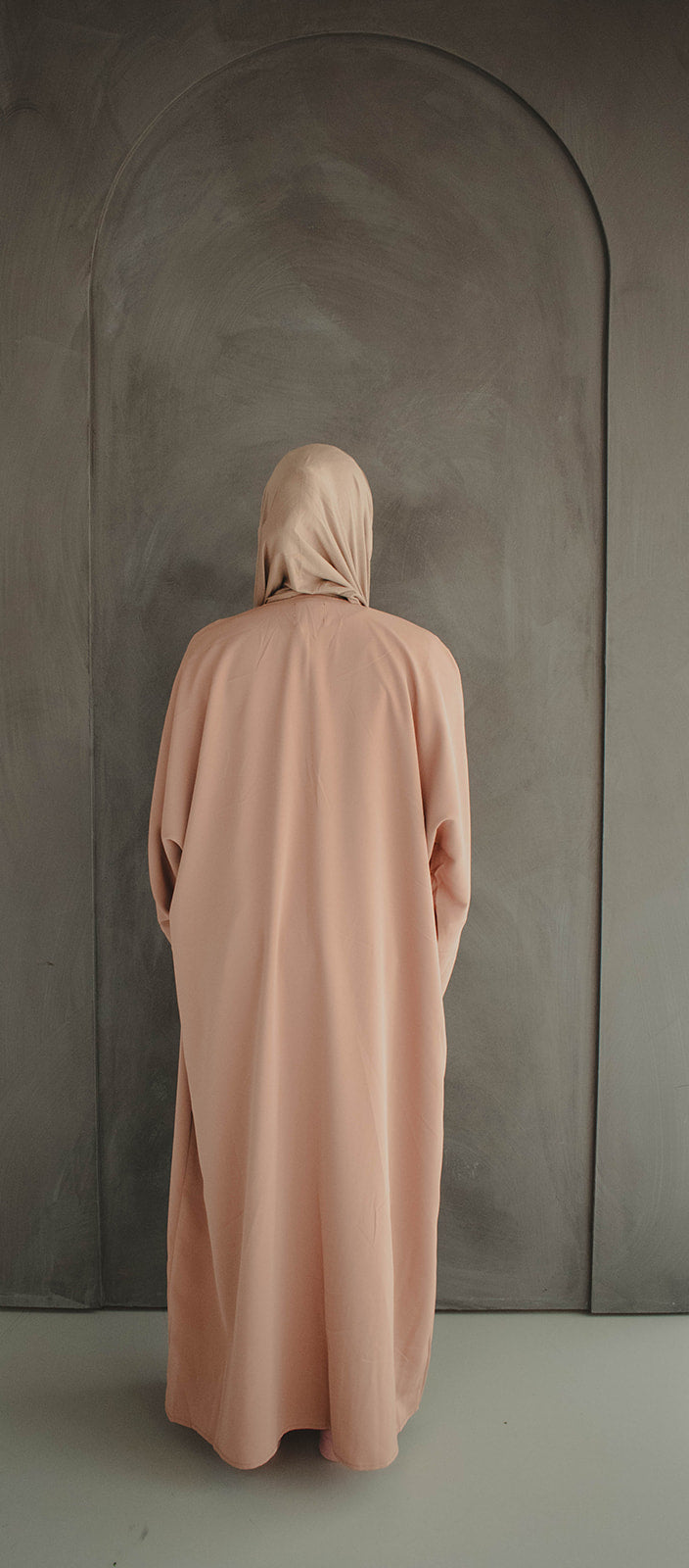 Brown moon abaya