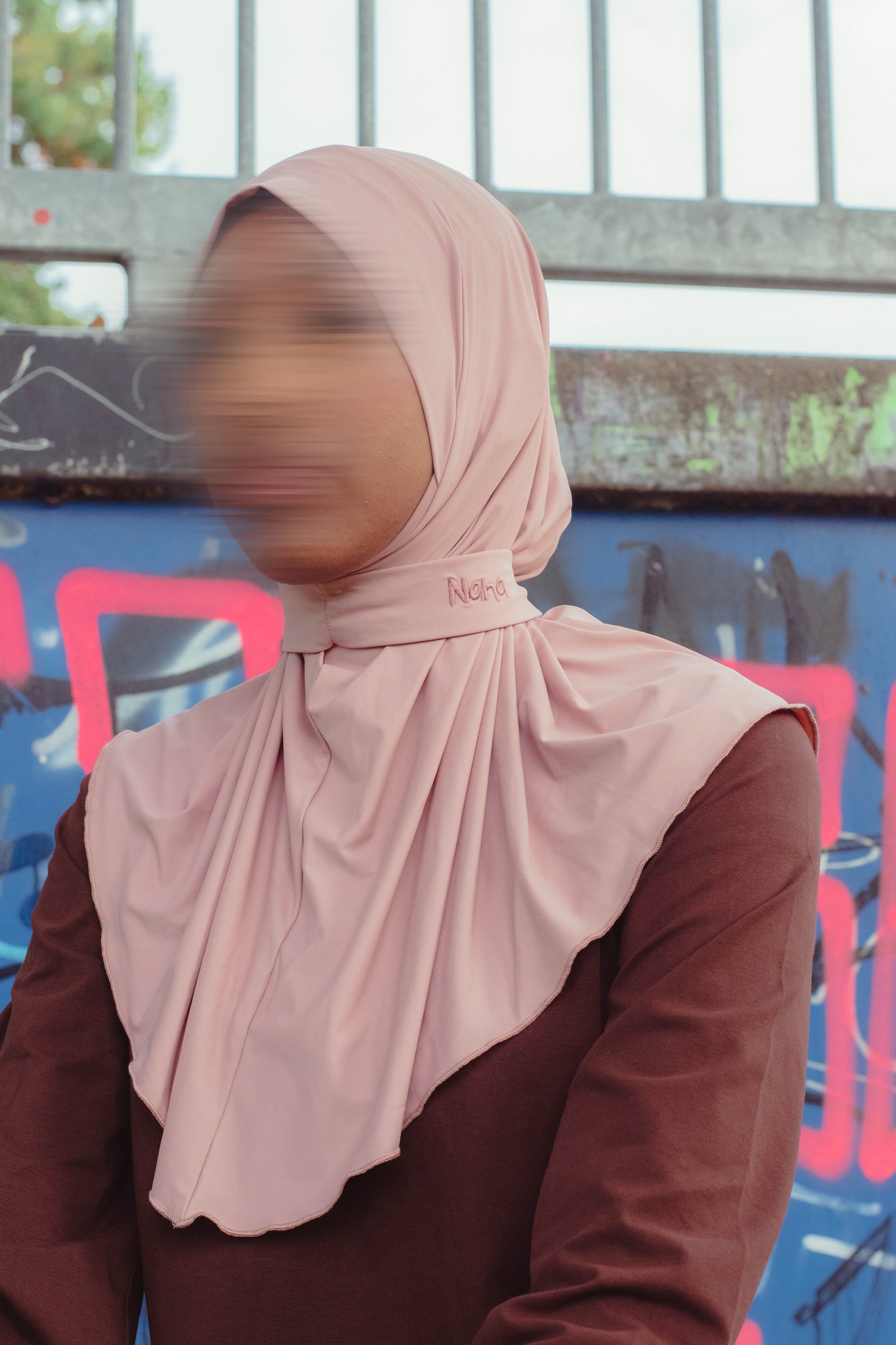 Nana Instant Hijab Dusty Mauve