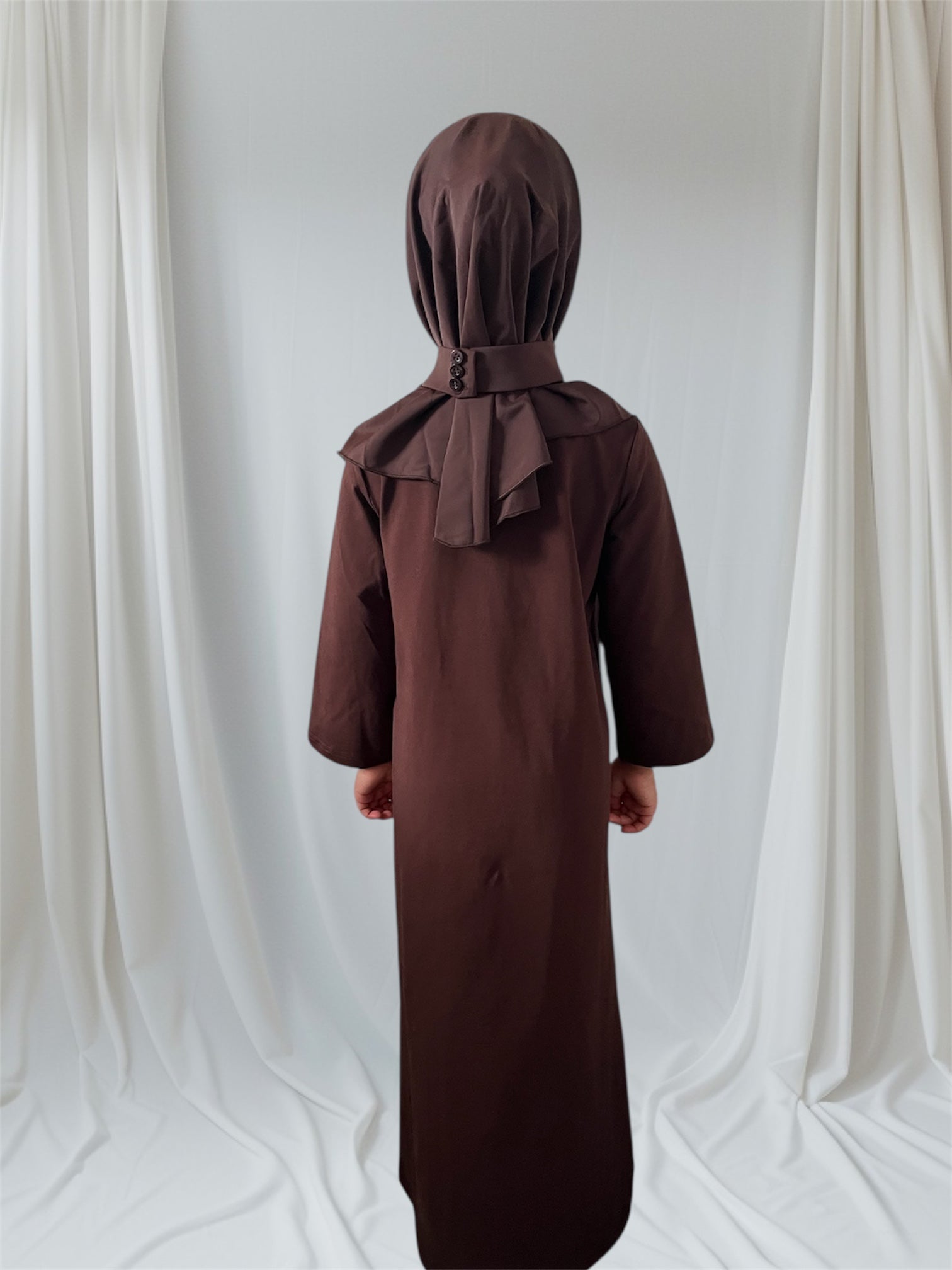 Nana Comfy Kids Dress- Chocolate