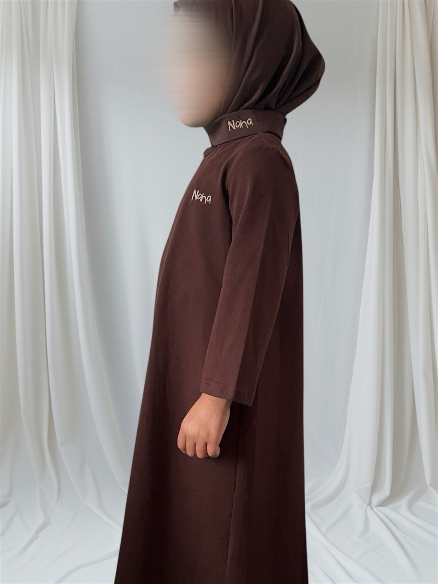 Nana Comfy Kids Dress- Chocolate