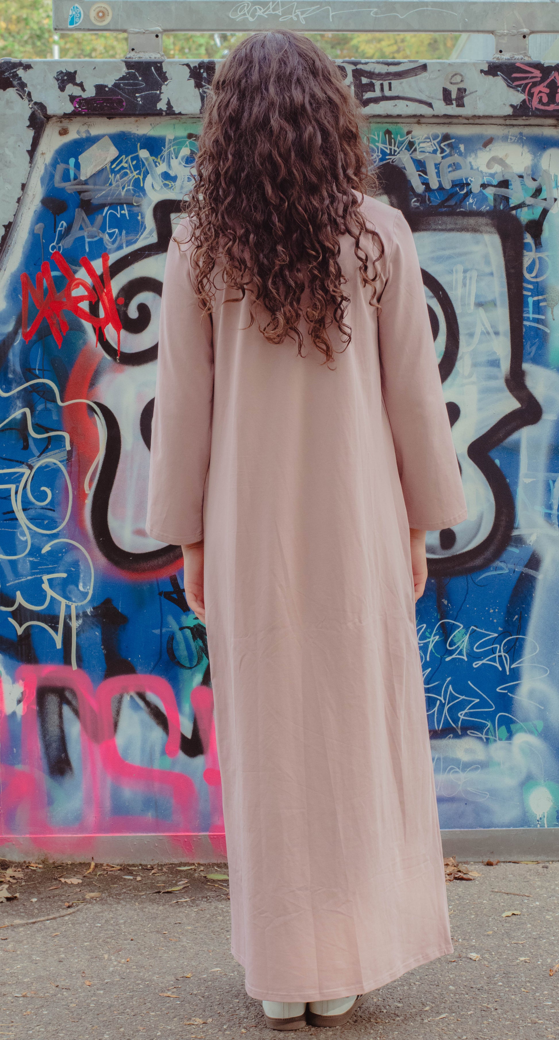 Nana Comfy Dress Dusty Mauve