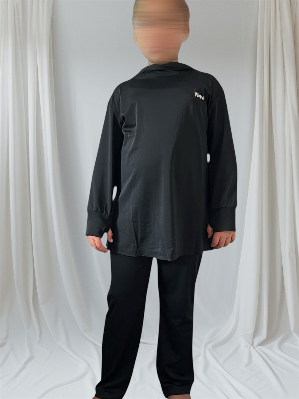 Nana Modest Sport Set -Black