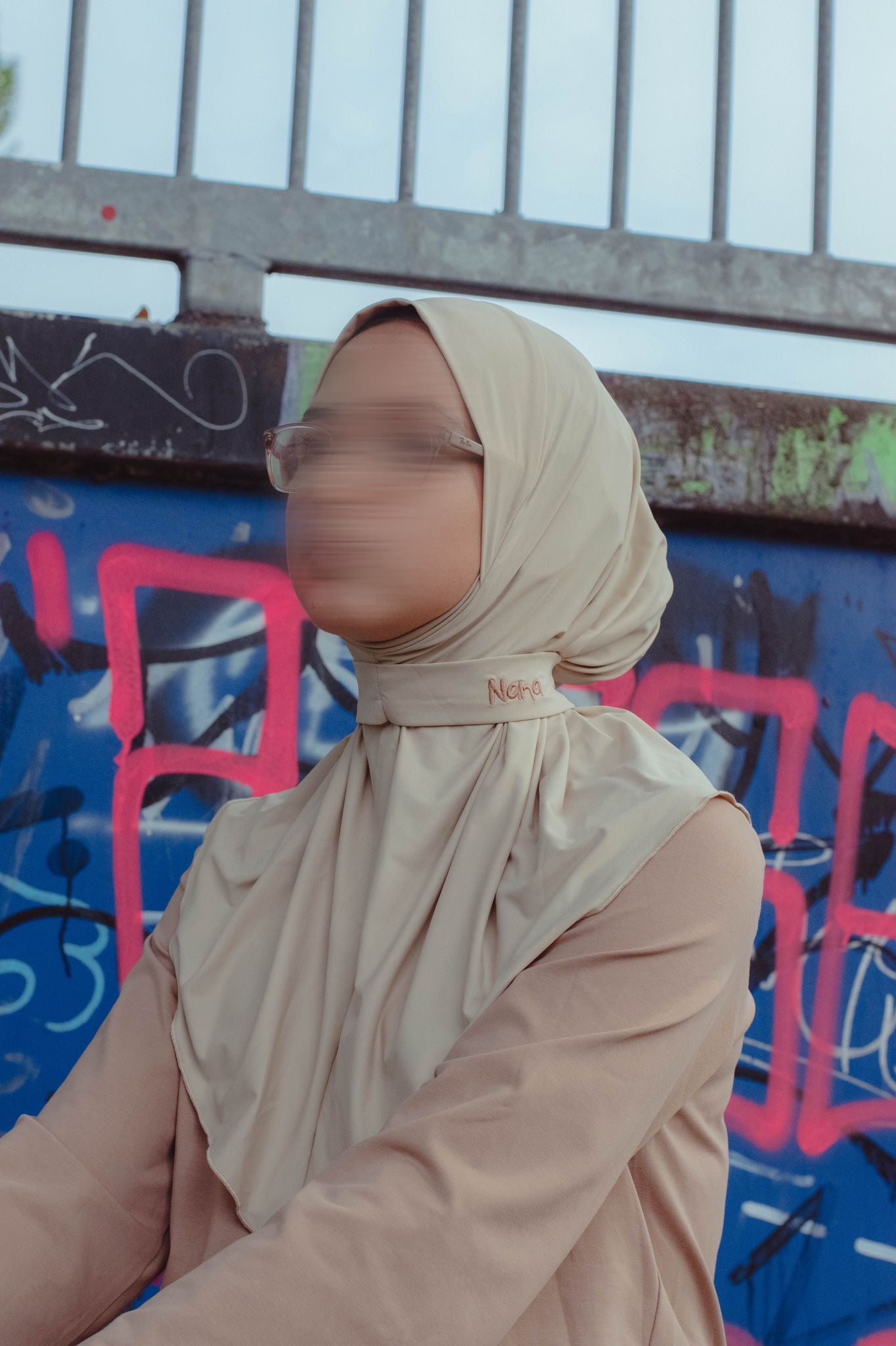 Nana Instant Hijab Caramel Sand
