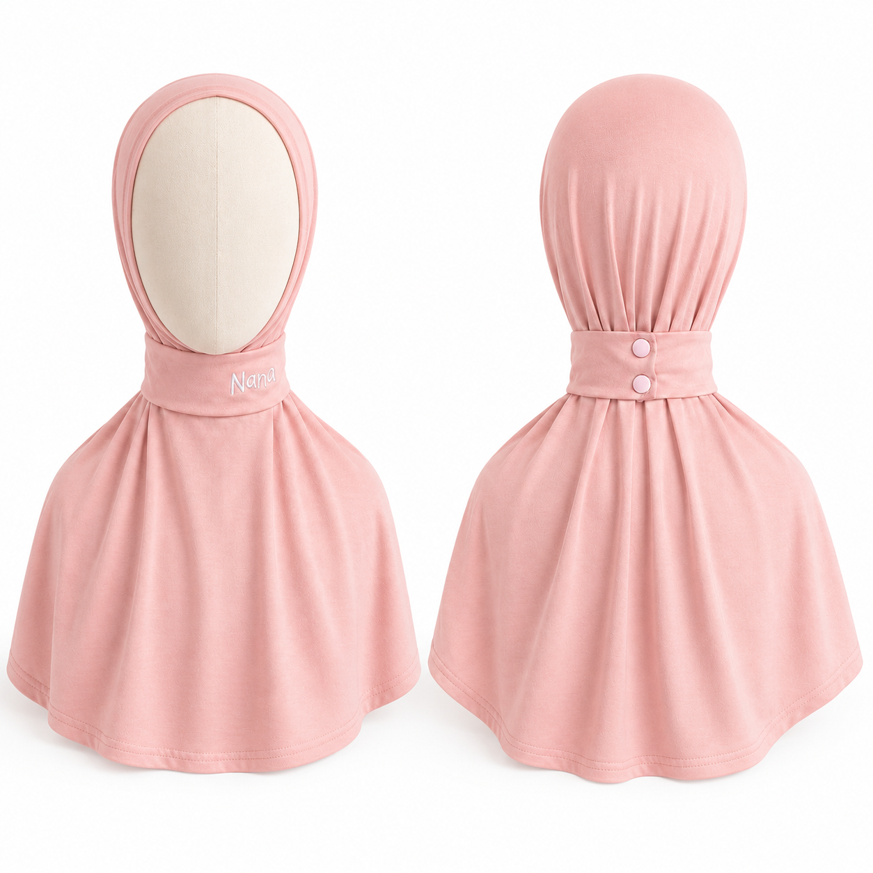 Instant Hijab Kids-Summer Pink