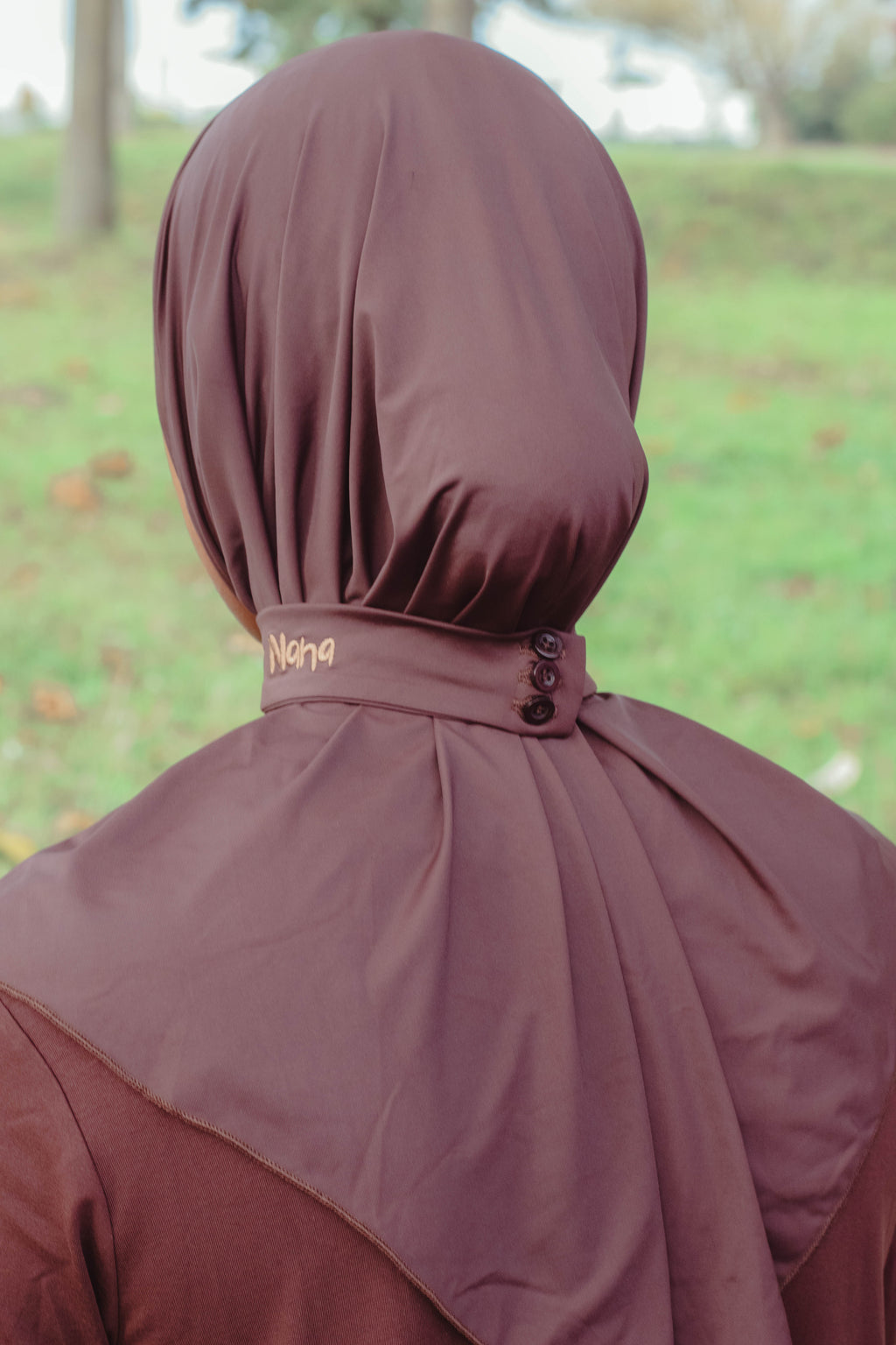 Nana Instant Hijab Chocolate
