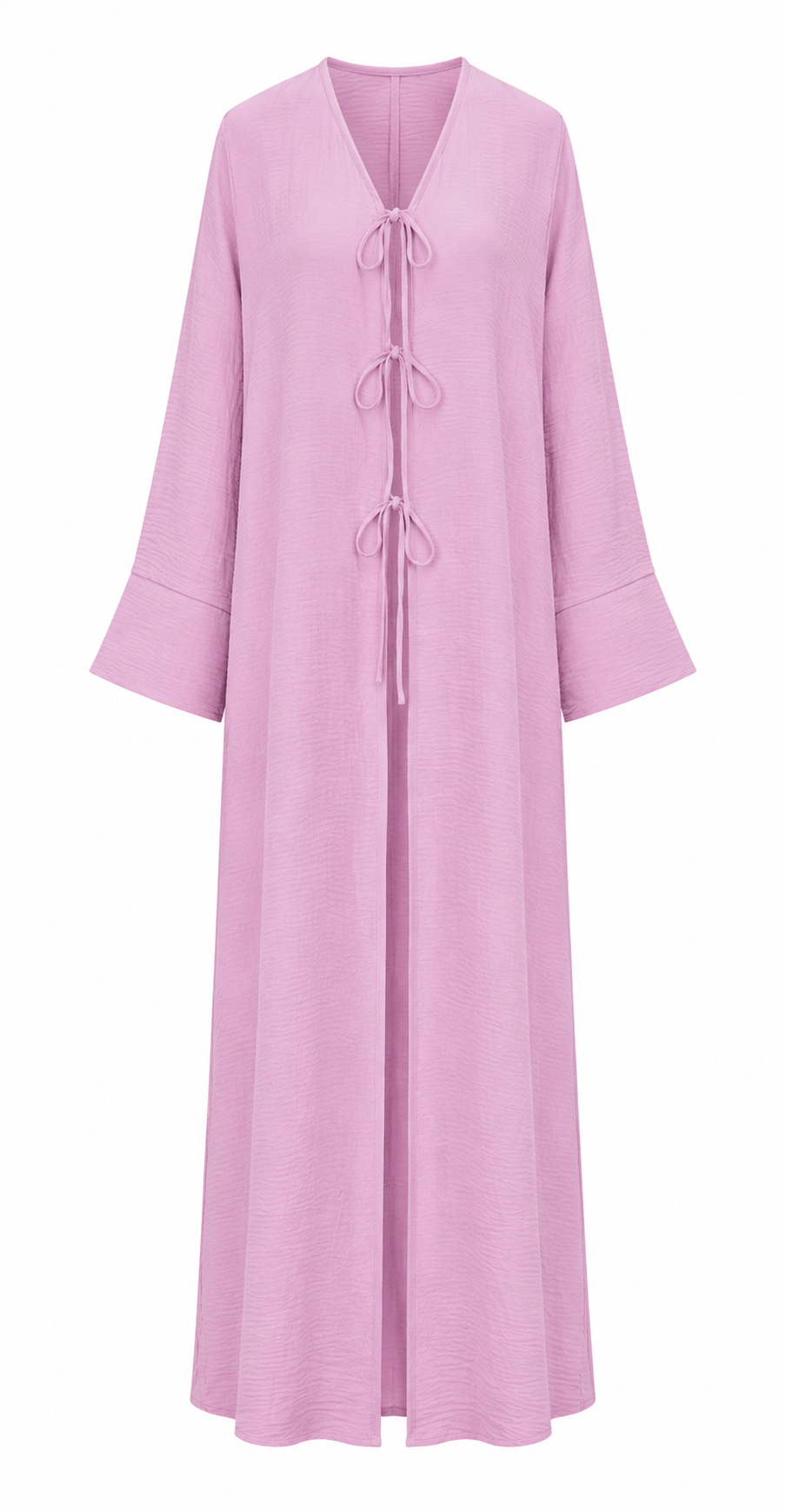 Nana Teen Abaya met Striksluiting Dusty Mauve