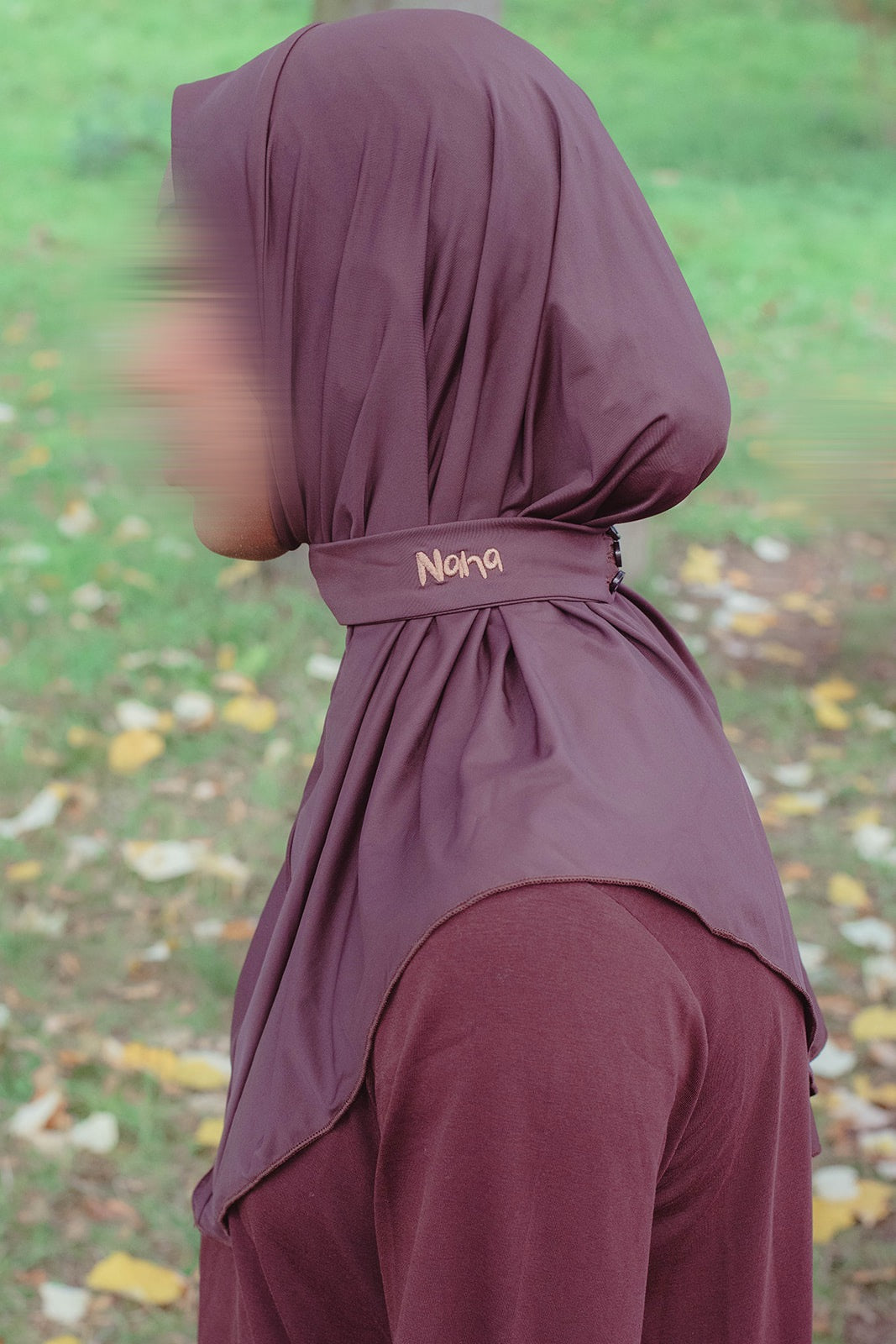 Nana Instant Hijab Chocolate