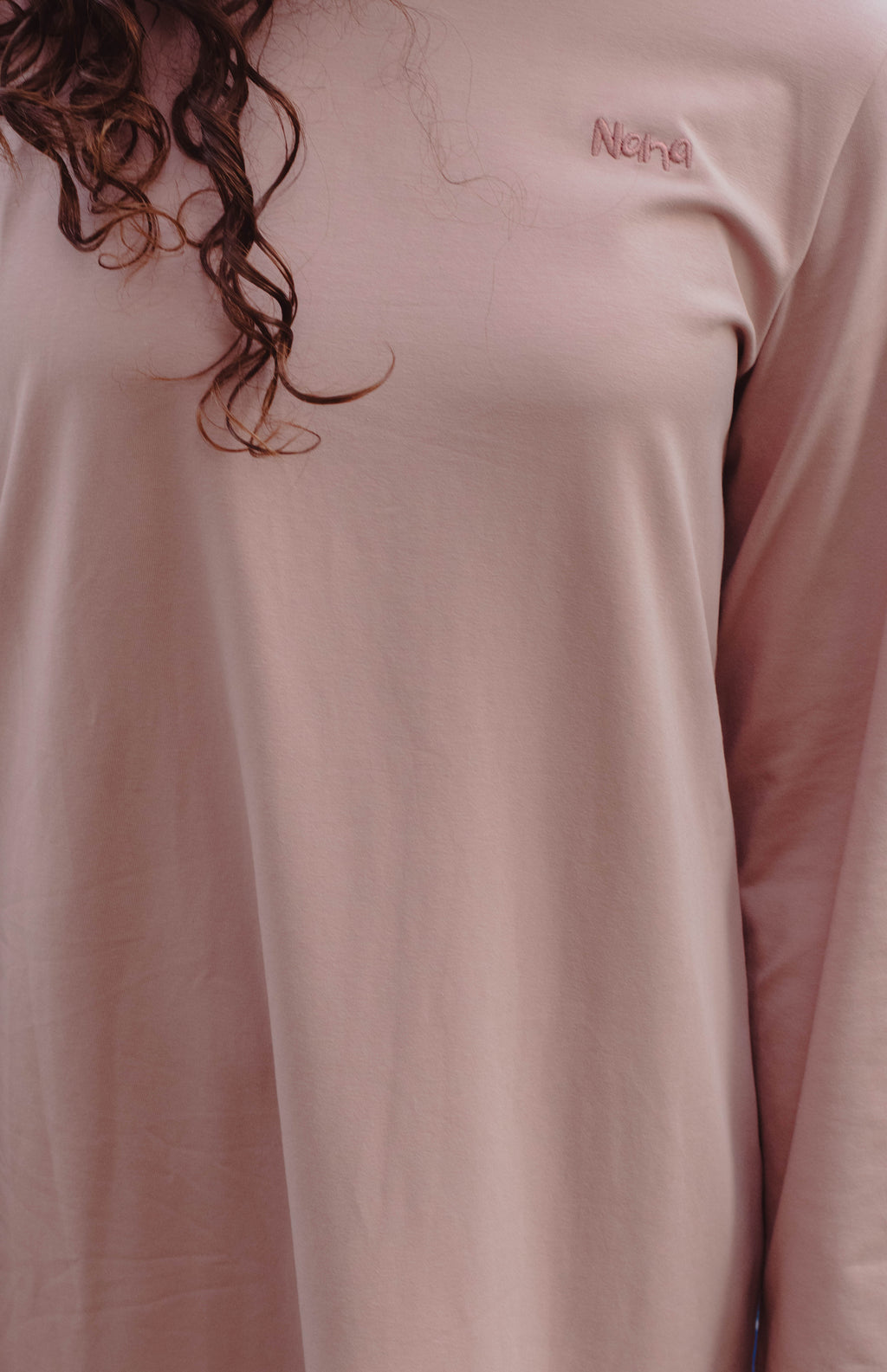 Nana Comfy Dress Dusty Mauve