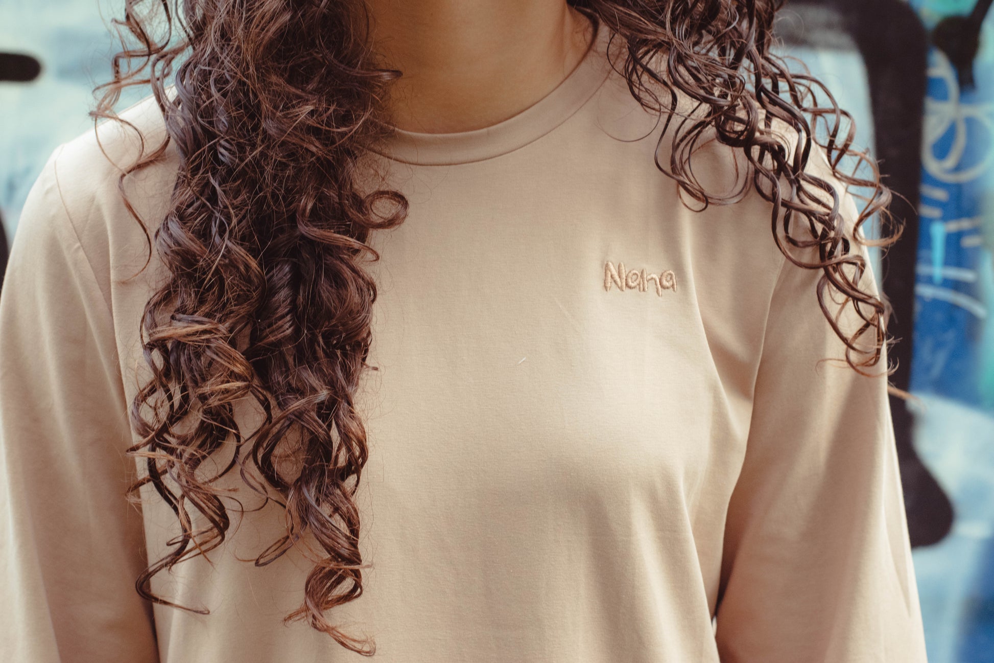 Nana Comfy Dress Sand Caramel